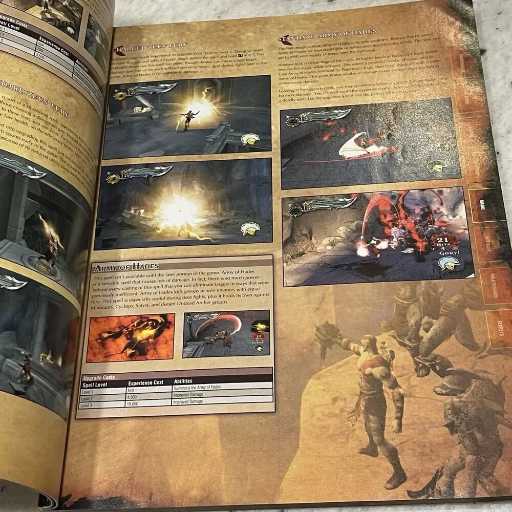 God Of War I & II Collection Book Game PS3, Brady Games Official Strategy Guide